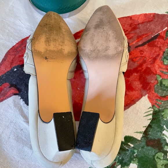 Madeline Stuart beige suede size 8 pumps - Picture 4 of 4